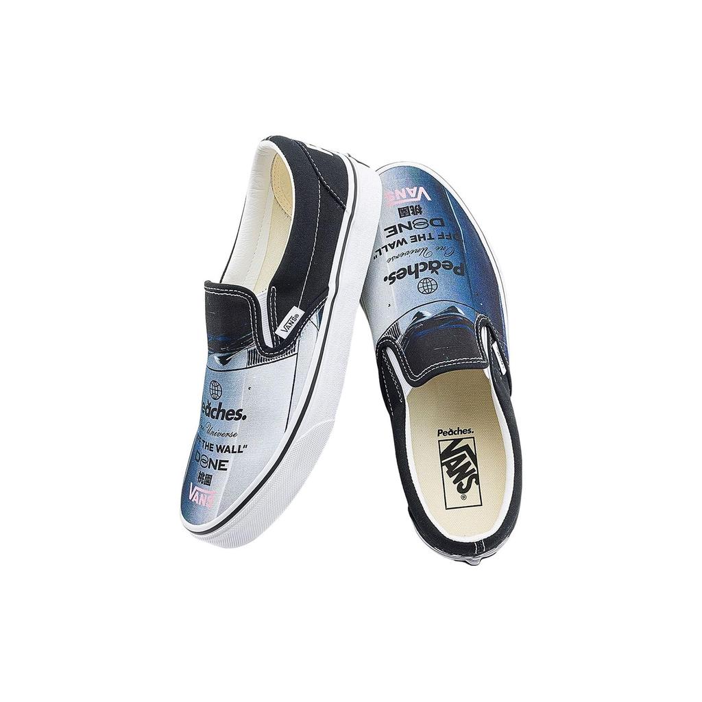 Vans x Peaches Classic Slip-On 'Black White' Men's VN0A5JLXBPB