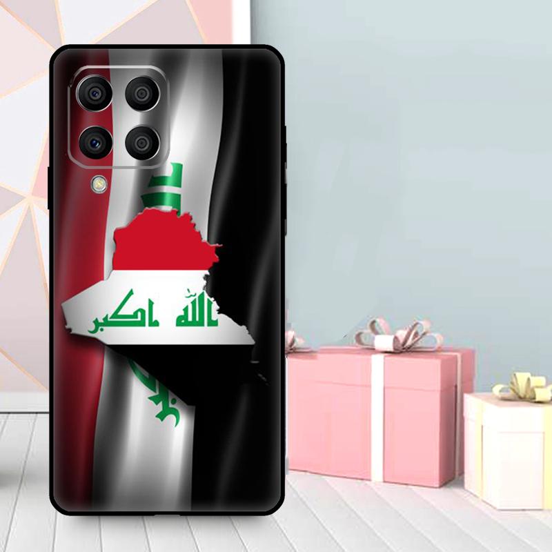 Чехол с флагом Ирака для Samsung Galaxy M16 M31 M21 M13 M33 M53 M15 M35 M55 M36 M56 M12 M32 M52 M14 M34 M54