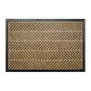 Entry Door Floor Mat Dirt Moisture Absorber Non-Slip Backing Indoor Outdoor Rug All-weather Entrance Mat