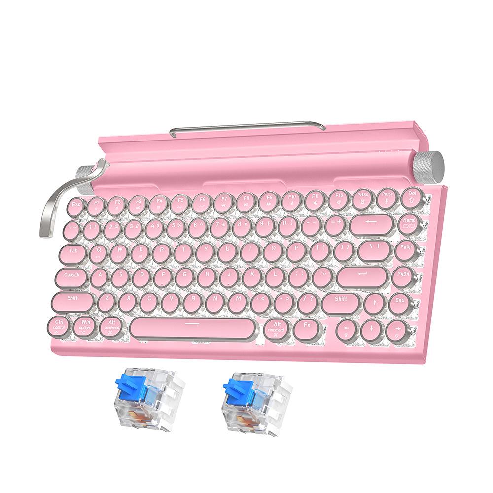 Механическая клавиатура с RGB-подсветкой и игровой набор мыши для офиса и игр