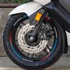 Для Forza NSS350 FPRZA NSS750 Мотоцикл Отражающие Наклейки на Колеса Наклейки на Ступицу Декоративная Полоска на Обод Водонепроницаемый Аксессуар