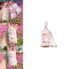 Sakura Season Cat Bear Rabbit Plush Animal Keychain With Soft Plush Material For Gift Giving