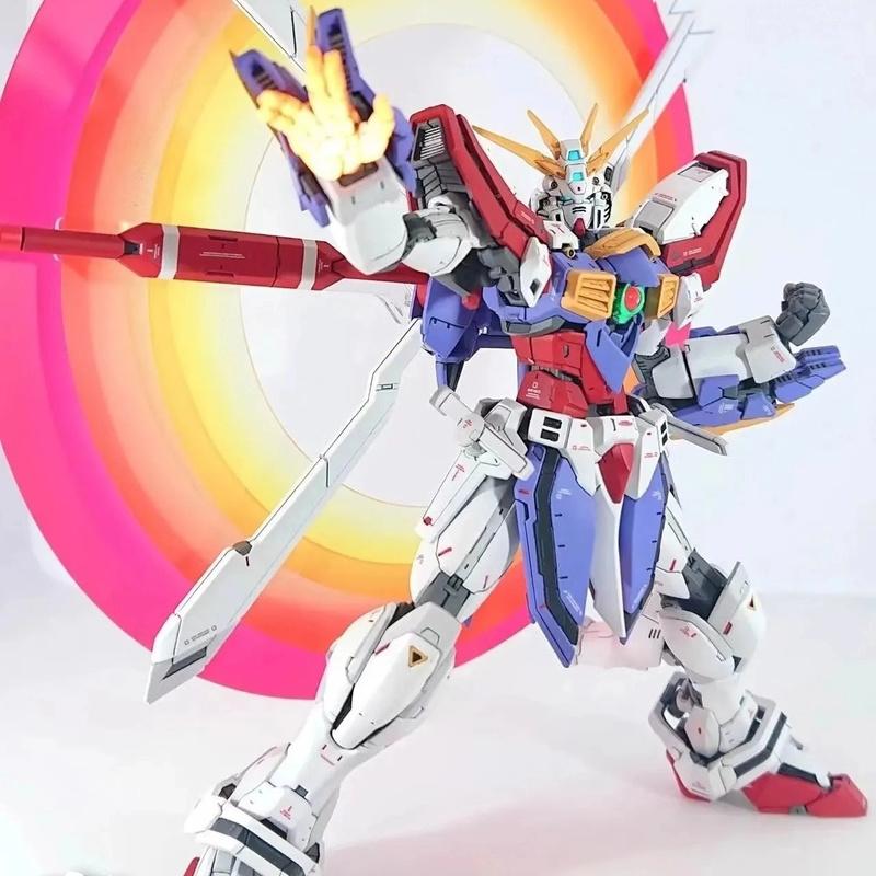 Rg 1/144 Гандам Бог Gf13-017Njii Сборная Модель Набор Фигурка Действия Пластиковая Модель Изысканные Настольные Украшения Подарок-Сюрприз для Мальчика