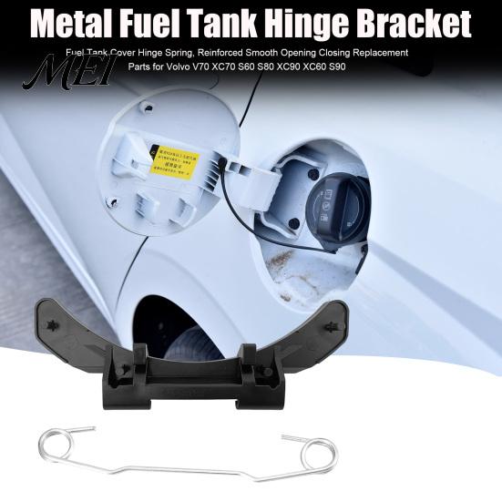 Fuel Door Hinge Bracket XC70 Tank Cover Spring, Reinforced Smooth Opening Closing Replacement Spring For Volvo XC60 Parts for V70 S60 S80 XC90