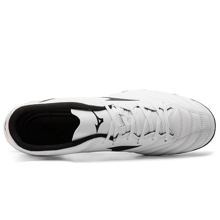Mizuno Monarcida Neo II Select Круглый носок Шнуровка AG (Резиновые короткие шипы) Нескользящие Прочные Футбольные Бутсы Мужские Футбольные Бутсы Белые Черные P1GA210609