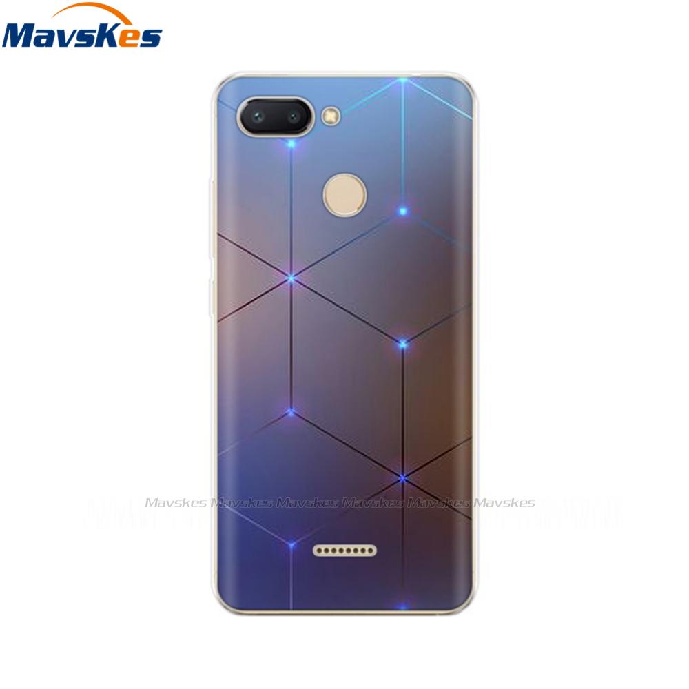 Silicone Cover for Xiaomi Redmi 6 Case Full Protection Soft Tpu Back Cover Phone Case for Xiaomi Redmi 6 Redmi6 Bumper Coque Bag