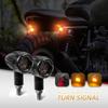 Motorcycle LED Turn Signal Light Mini Bullet Moto Indicators Stop Light Led Amber Warning Lamp Blinker Light 12V for Harley Honda Suzuki Kawasaki