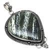 Ожерелье Zebra Jasper Gemstone Handmade Gift For Her Jewelry 2.5"