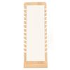 Bamboo Necklace Display Stand Professional White Necklace Bracelet Holder Organizer for Jewelry