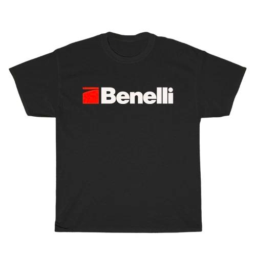 Новая футболка унисекс с логотипом ружья Benelli, смешная, размеры от S до 5XL
