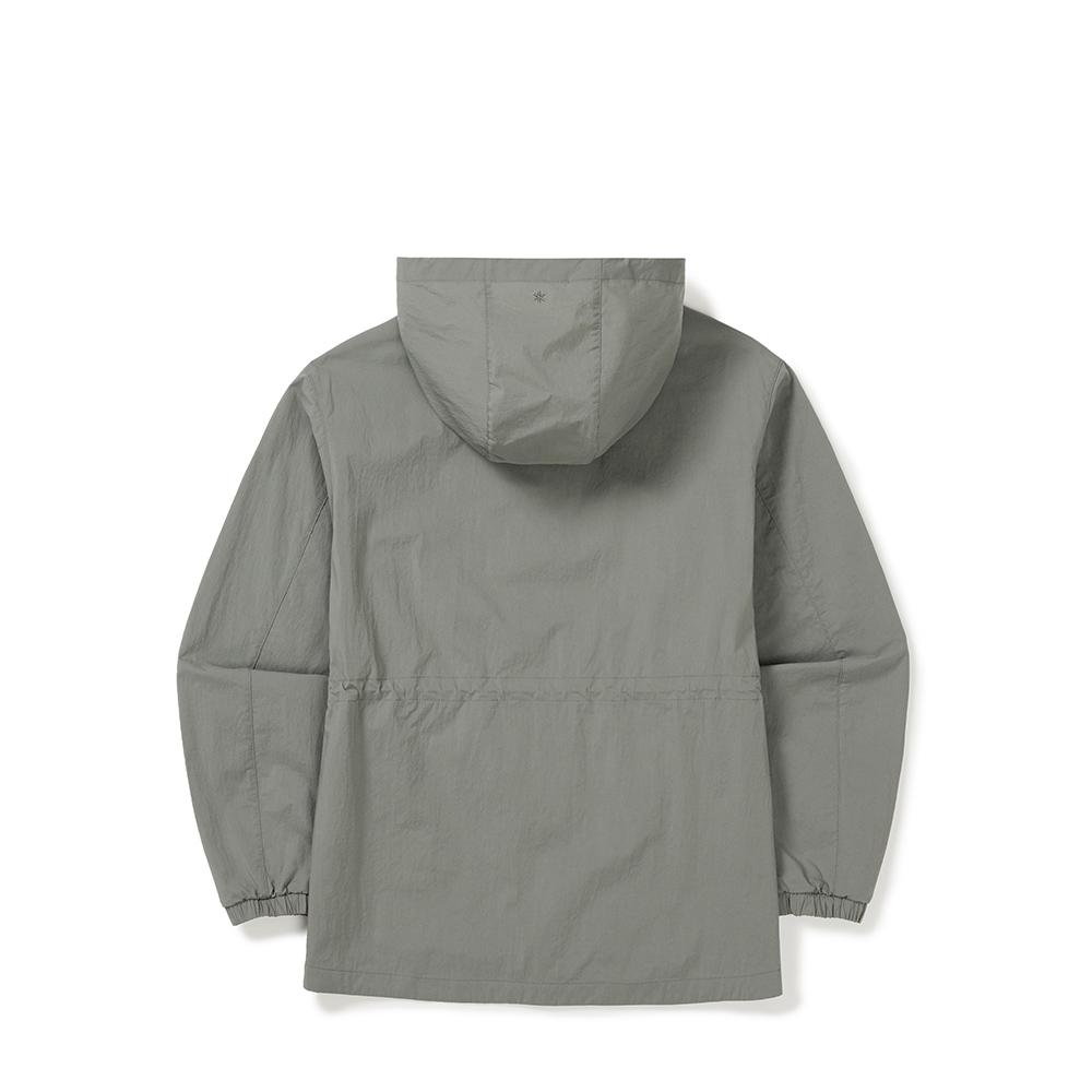 [Snowpeak] Route Women's Mid-Length Windbreaker Light Khaki (S25MWRWB67)