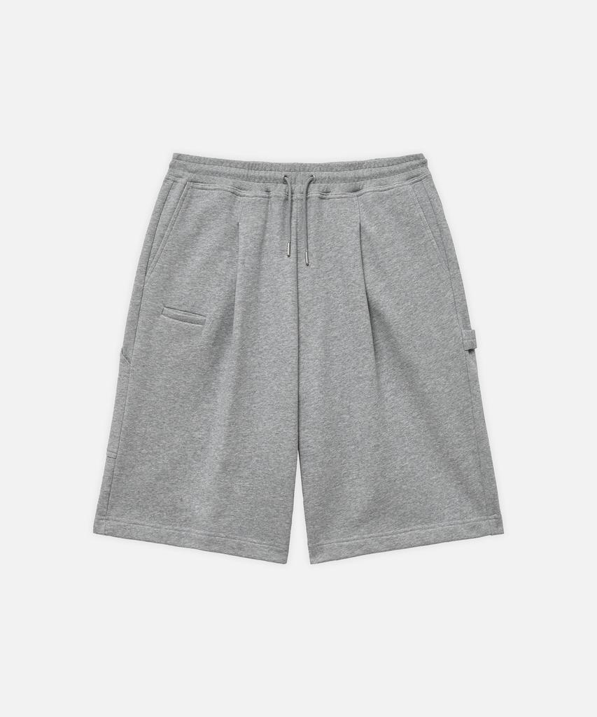 Drawfit [Draw Fit X Daily Room] Прочные шорты-бермуды из футера [Серый]