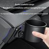 For Tesla ModelYL/Y Juniper 2025 2026 Car Glasses Case Sunglasses Storage Box Dashboard Glasses Holder Cup Holder Set Accessorie