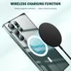 Ультратонкий металлический чехол Magic Shield для Samsung Galaxy Note20 S22 S21 S23 S24 Ultra Note10 Plus S20 FE, прозрачная матовая задняя крышка