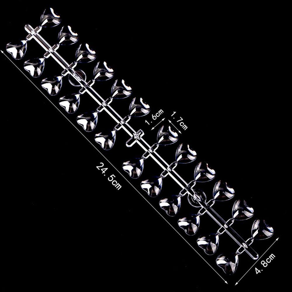 Oval Nail Polish Practice Nail Color Display Clear Nail Color Card Color Showing Shelf Nail Tools