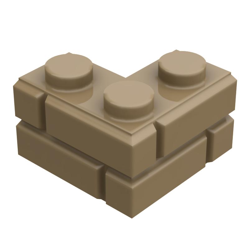 Masonry Wall Modified Bricks 15533 1x4 Toys Building Blocks Compatible Major Brand Profile Collection