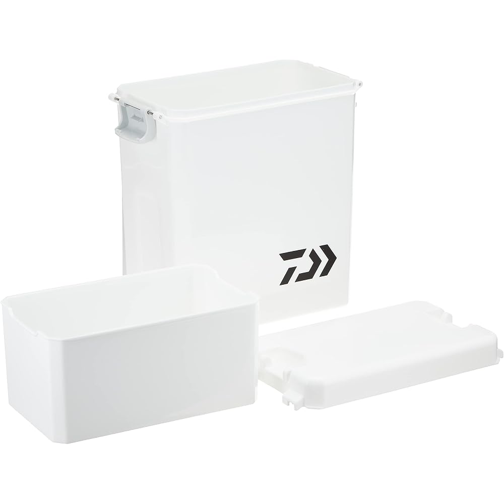 Daiwa CP Side Box Hard White 12.5x22x24.5cm Storage Container