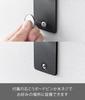 Yamazaki Tower 10099 Folding Wall-Mounted Towel Rack W45cm H18cm Steel Minimalist Design
