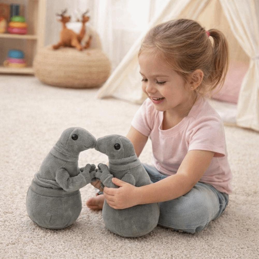 20cm/35cm/45cm Alien Plush Doll The Russian Zhdun Plush Statue Doll Monster Plush Toy  Holiday Gift