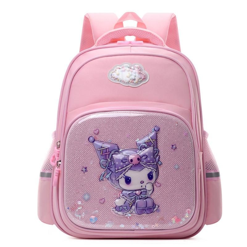 Trendy Cartoon Hard Shell School Backpack For Kids Cute And Stylish Design Durable Nylon Material