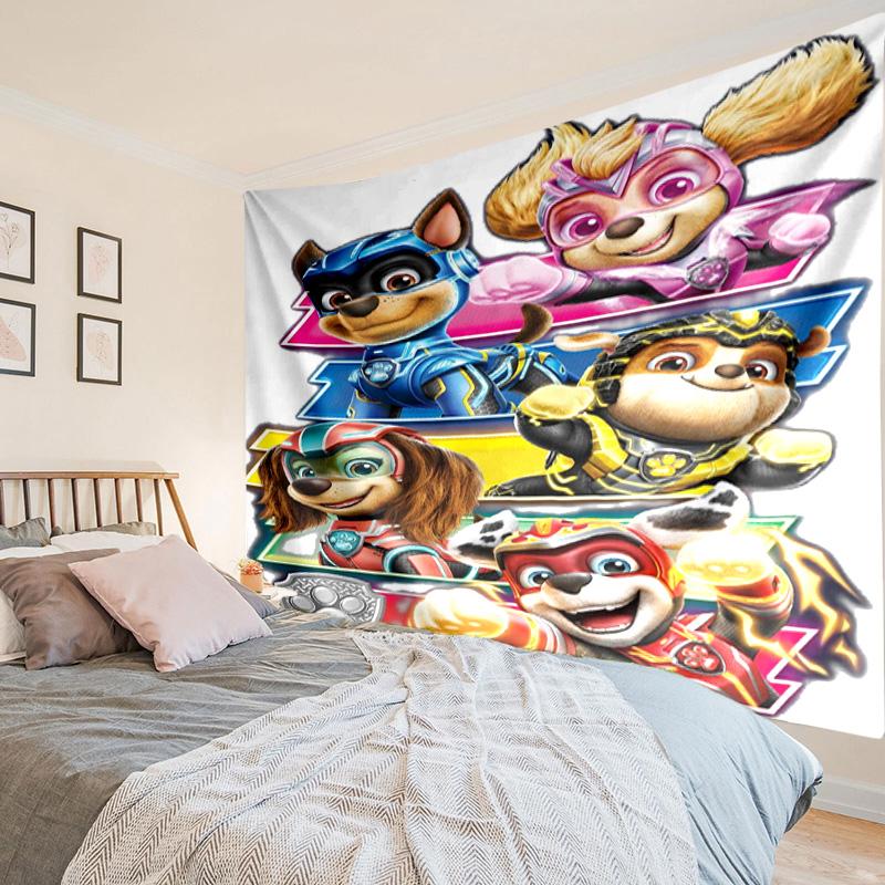 Space Patrol Pals Tapestry, Unique Design Tapestry, Wall Decor for Bedroom,Livingroom, Playroom,Heartwarming Fan Holiday Gifts