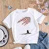 (Asian Size) Women Fashion T Shirt Cute Pet Cat 90s Trend Clothing Print Tee Top Woman Female Short Sleeve Graphic T-shirts
