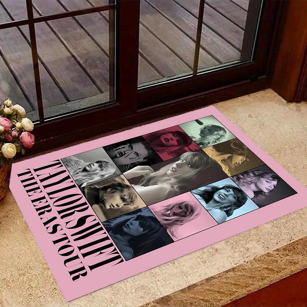 Taylor Swift's Glittery Performance Floor Mat Perfect for Decorate room Bedrooms Dining Room Playrooms Antislip Carpet Decorate Offices