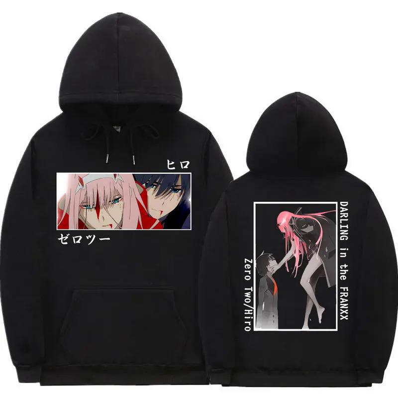 Японское аниме Darling In The Franxx Hoodie