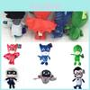 Очаровательная плюшевая кукла Pj Masks с Кэтбоем, Гекко, Лунной девочкой, Совой и Ромео для детей