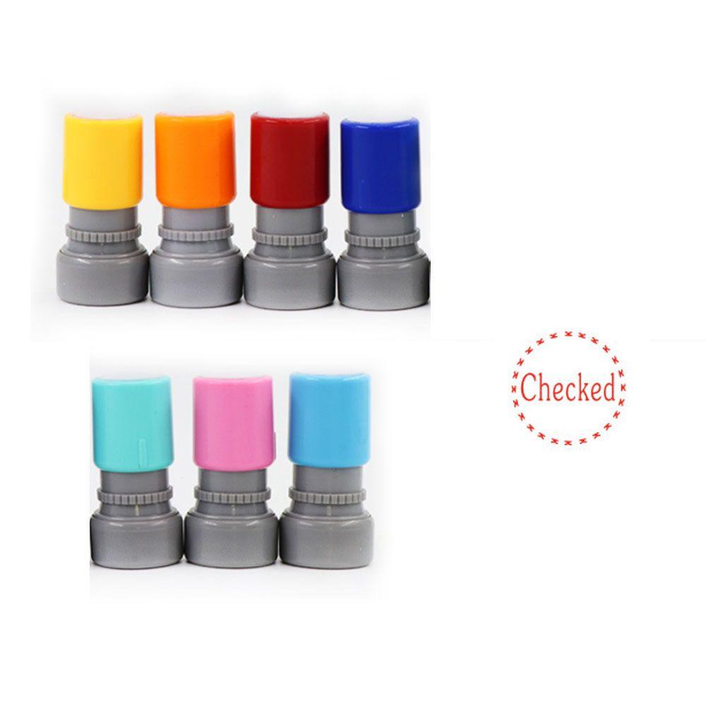 Toy Stamps Cartoon Stamps Kids Seal Teaching Stamp Encouragement Reward Seal Commentary Stamp