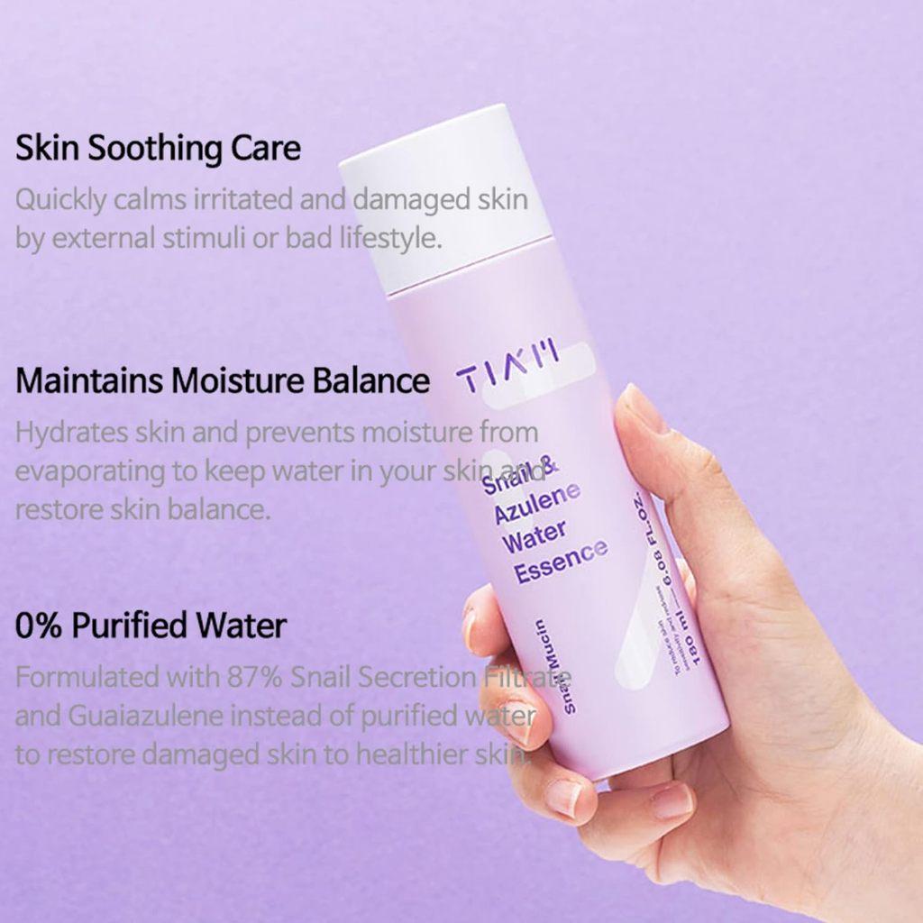 TIAM Snail&Azulene Water Essence 180ml