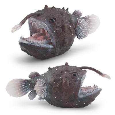 Симуляция Морской Жизни, Игрушка Модель Рыбы, Морской Черт, Рыба Жаба, Групер, Украшение Животное Подводного Мира