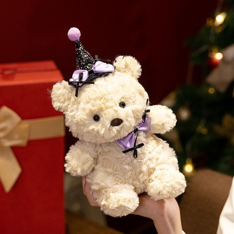 Halloween Gift Christmas Cub Bear Doll Plush Toy Teddy Bear Doll Decorative Ornament Gift