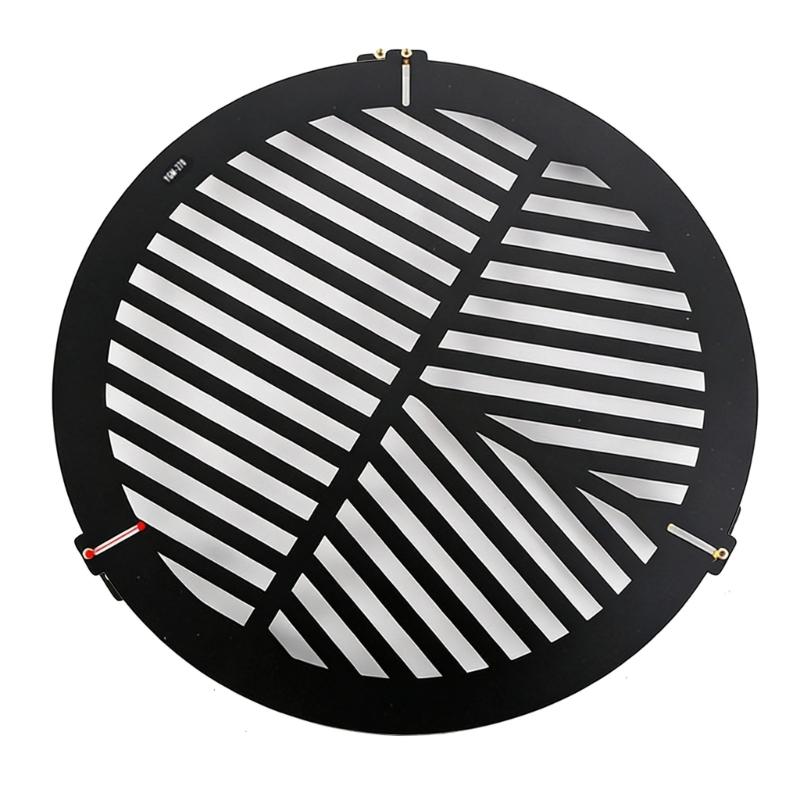 Ergonomic Bahtinov Mask Quickly Installation Fishbones Plate Aluminum Alloys Telescopes Bahtinov Focusing Mask