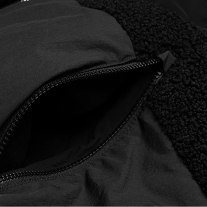 Fila Легкая однотонная толстовка с капюшоном из флиса тедди, с вставками, теплая куртка-пуховик для женщин, верхняя одежда, глубокий черный A11W241918F-BK