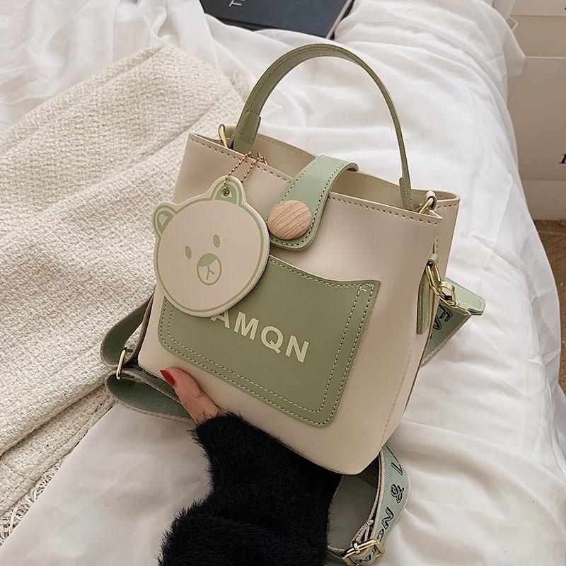 Customized Popular Small Bags, Women's 2025 New Trendy High-end Bucket Bags, Fashionable Handbags, Versatile Messenger Bags