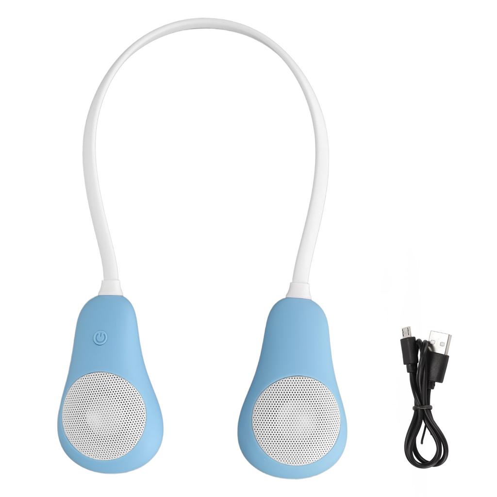 Bluetooth-динамик на шею, стерео, громкая связь, шумоподавление, портативный носимый динамик для дома