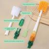 1-8PCS Multifunctional 5-in-1 Long Handle Bottle Brush for Cleaning Thermos Baby Bottle Nipples Straw Cup Cleaner Cleaning Tools