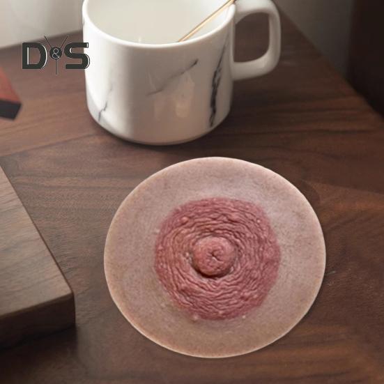 Подставки под забавные части тела Креативные подставки под напитки Силиконовые подставки под напитки Юмористические шутки для девичника Подарки для вечеринок Розыгрыши