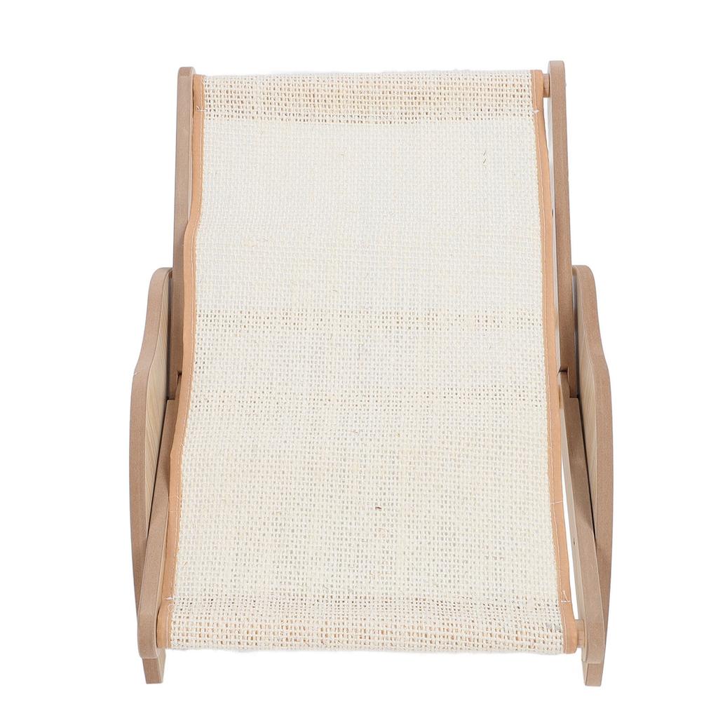 Cat Hammock Bed Adjustable Foldable Cat Beach Chair Slip Resistant Wooden Dog Bed Universal for