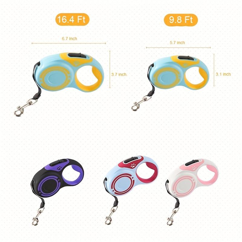 Удобный автоматический выдвижной поводок для собак: Выгуливайте своих маленьких и средних собак с легкостью!