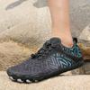 Модные мужские водные туфли для босиком, удобные пляжные туфли, быстросохнущие, дышащие спортивные сандалии для пешего туризма, обувь для тренировок на открытом воздухе, пара 36-46