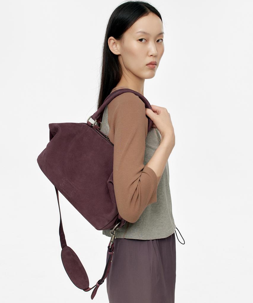 Margesherwood Dumpling Tote_Wine Nubuck