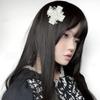 Y2K Distressed Look Cross Hair Clip Lolita Punk Gothic Hairpin Lace Crosses Hair Clip  Girls