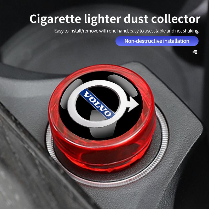 Car Cigarette Lighter Dust Plug Protective Cover For Volvo Xc60 Xc90 V40 V60 S60 V50 V90 S80 C40 XC40 V70 XC70 C30 EX90 Rdesign VI9