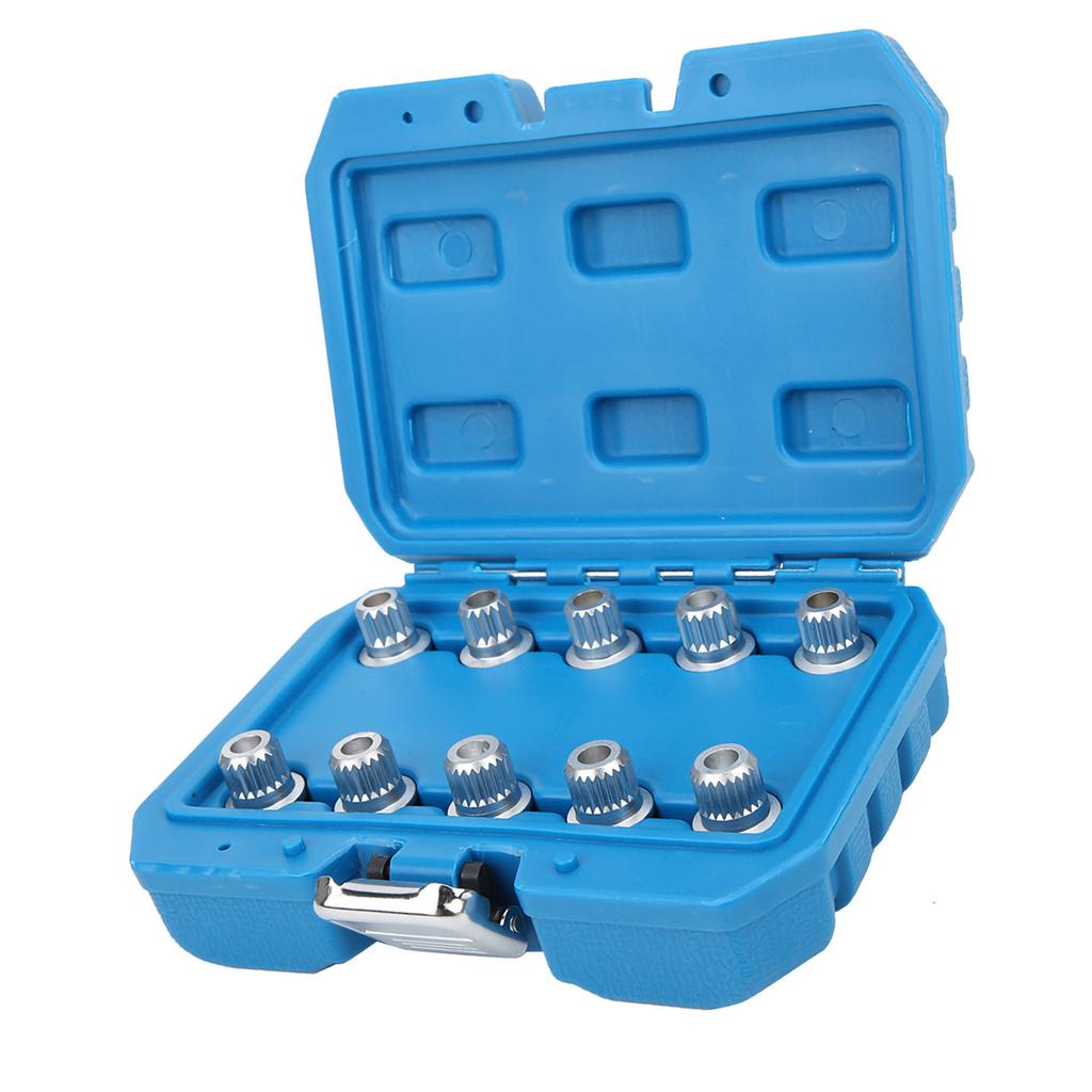 Набор из 10 ключей для снятия гаек блокировки колес, установка анти?Комплект для защиты от кражи