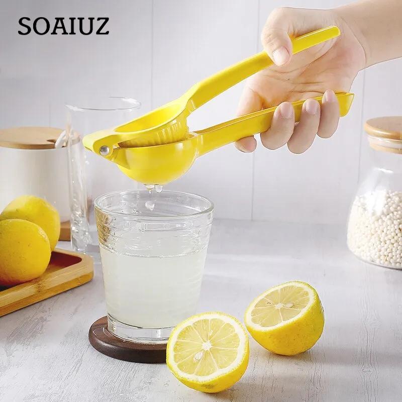 Home Manual Lemon Squeezer Aluminum Alloy Hand Pressed Orange Fruit Juicer Portable Practical Kitchen Tools Mini Blender