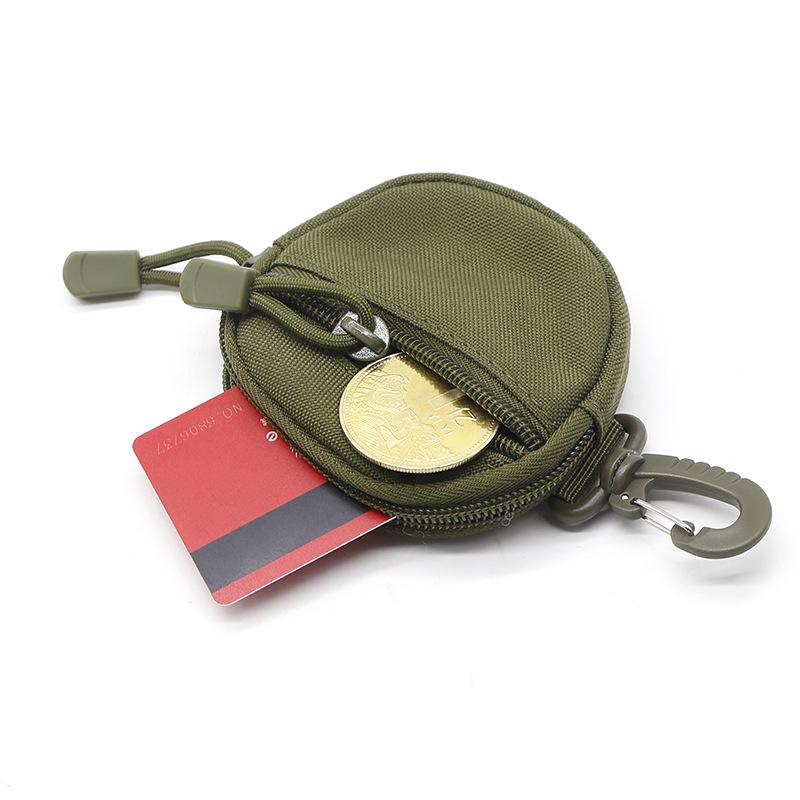 Multifunctional Outdoor Tactical Zipper Earphone and Coin Purse