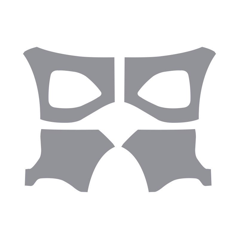 XPeng G6 Invisible Body Wrap: Anti-Scratch TPU Film for Front & Rear Bumpers, Pre-Cut & Transparent