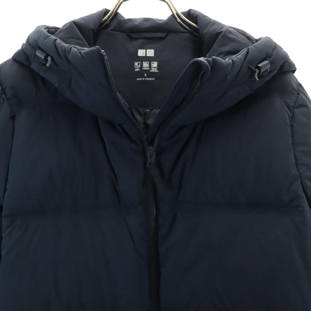 Uniqlo Seamless Down Jacket L Navy Men's Used